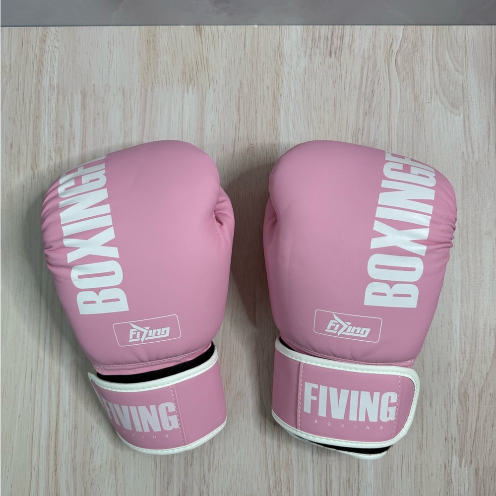 Pink Fiving Boxing Gloves